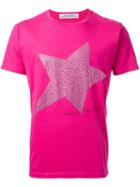 Education From Youngmachines Star Print T-shirt, Men's, Size: 2, Pink/purple, Cotton