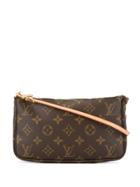 Louis Vuitton Vintage Accessories Pochette Hand Bag - Brown