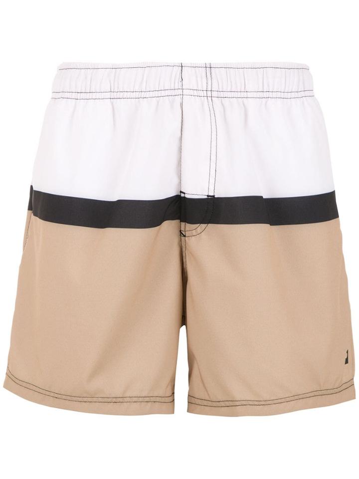 Osklen Panelled Swim Shorts - Multicolour
