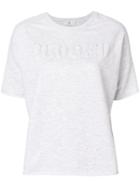 Closed Textured Logo T-shirt - White