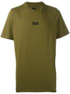 Oamc Paix Print T-shirt, Men's, Size: Xl, Green, Cotton