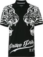Philipp Plein Lost Polo Shirt, Men's, Size: Medium, Black, Cotton