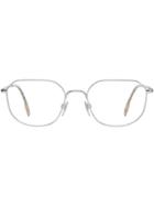 Burberry Eyewear Palladium-plated Square Optical Frames - Silver