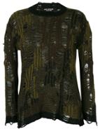 Junya Watanabe Comme Des Garçons Vintage Distressed Knit Jumper -