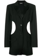 Nina Ricci Cutout Blazer - Black