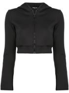 Cushnie Zipped Hooded Jacket - Black
