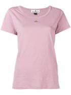 Vivienne Westwood Crest Scoop Neck T-shirt - Pink & Purple