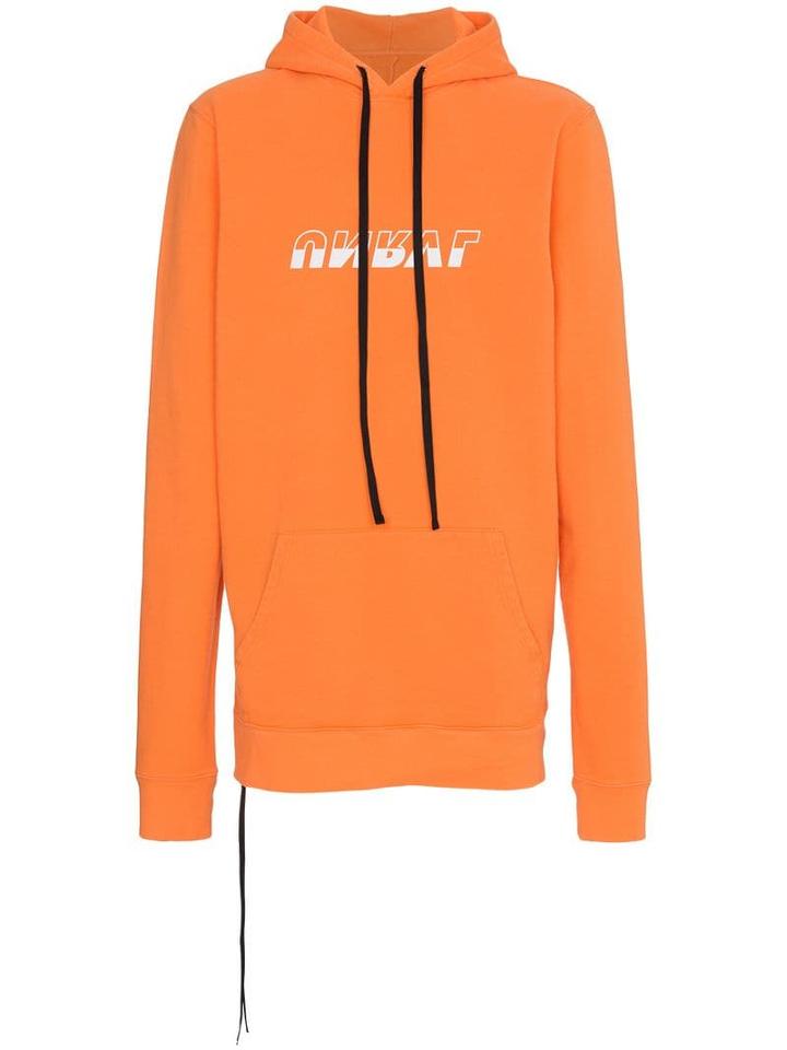 Unravel Project Logo Longline Hoodie - Yellow