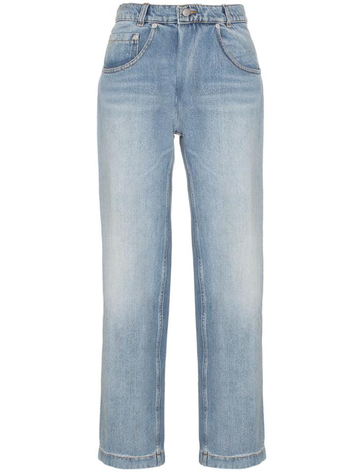 Magda Butrym Stillwater Wide Straight-leg Jeans - Blue