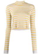 Alexander Wang Stripe Knitted Top - Yellow