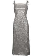 The Vampire's Wife Night Garden Dress - Metallic