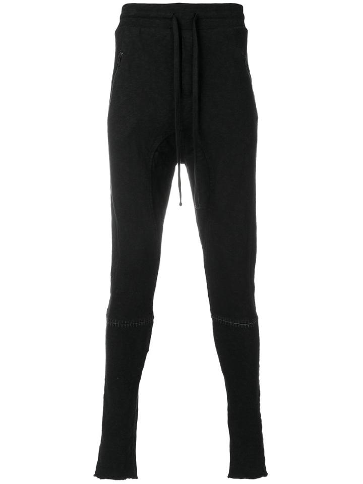 Thom Krom Slim Fit Track Pants - Black