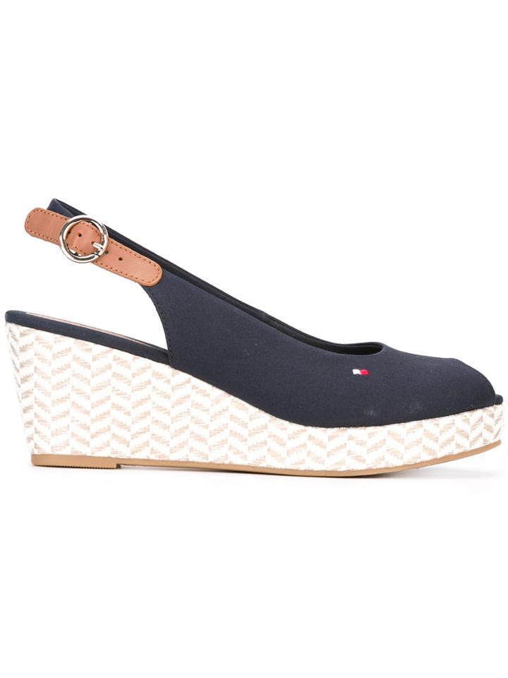Tommy Hilfiger Slingback Sandals - Blue