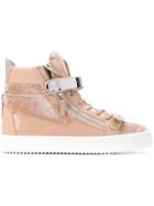 Giuseppe Zanotti Design May London Hi-top Sneakers - Nude & Neutrals