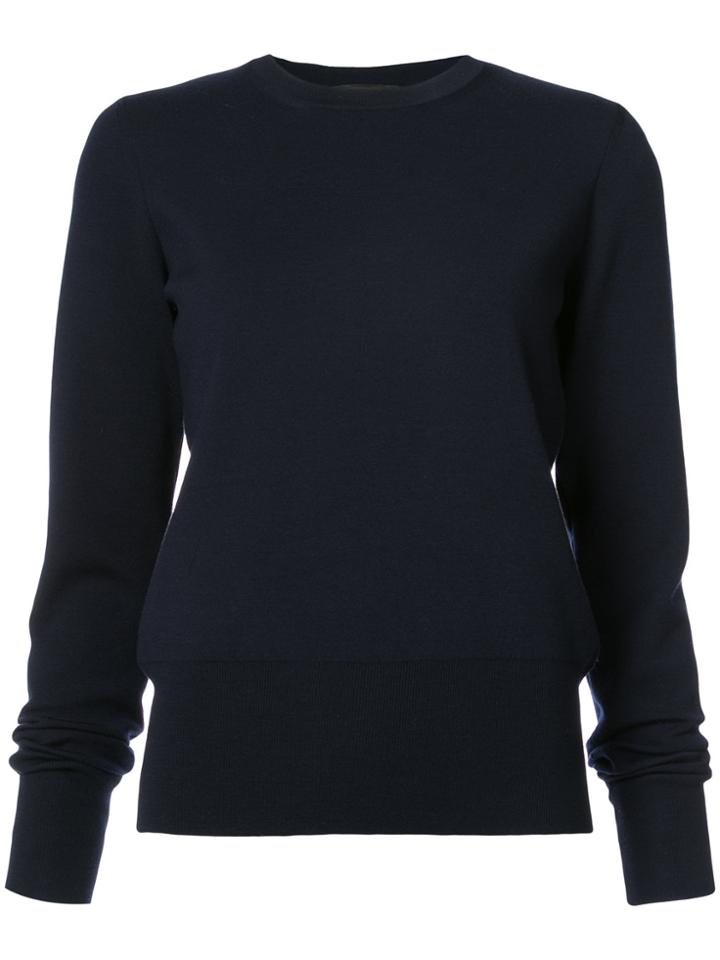 The Row Crew Neck Jumper - Blue