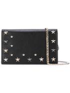 Jimmy Choo Star Studded Crossbody Bag - Black