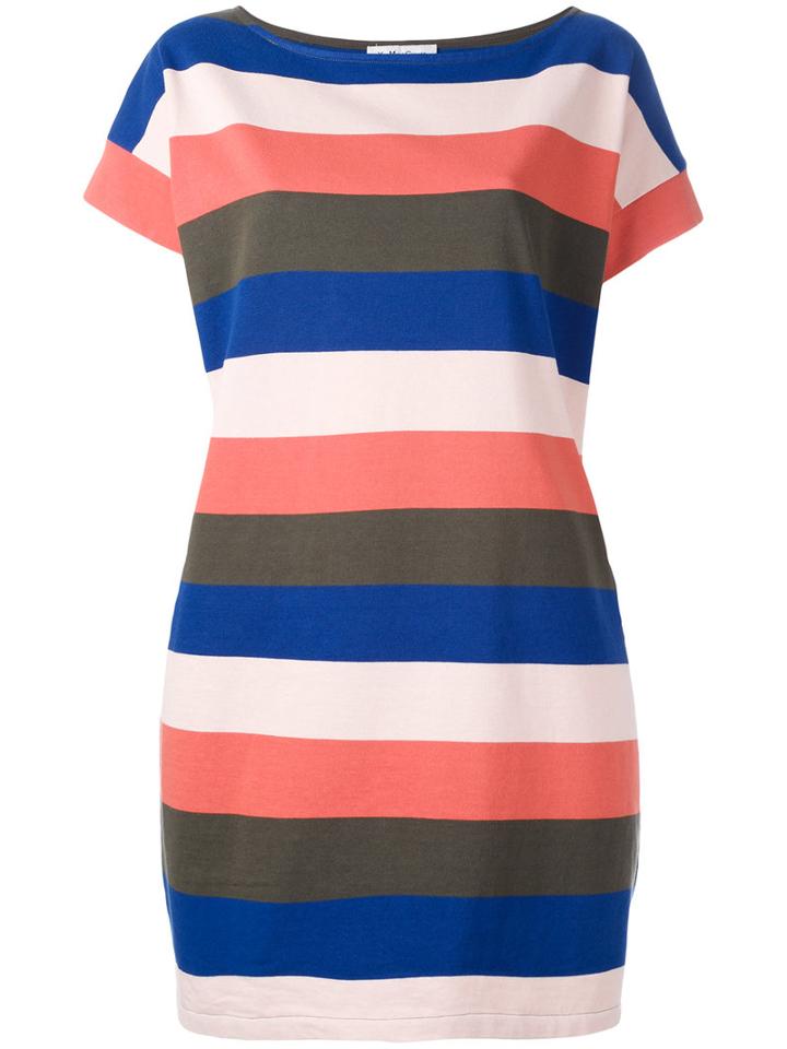 Ymc Striped T-shirt Dress, Women's, Size: Small, Cotton
