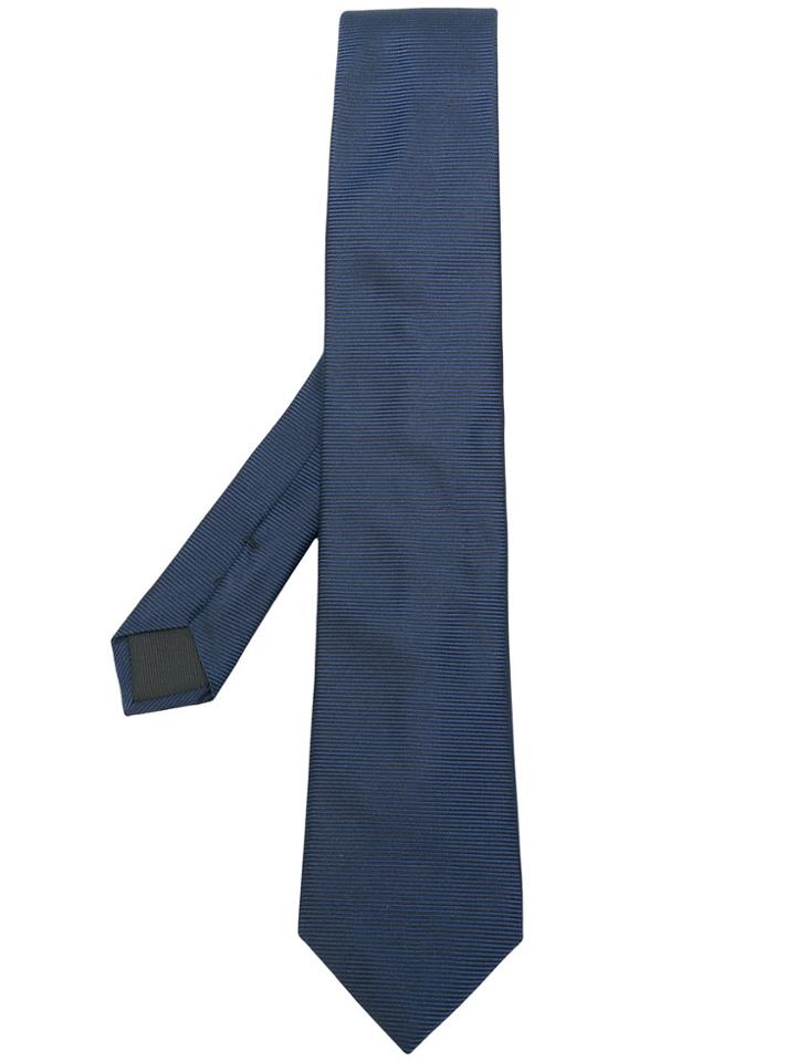 Boss Hugo Boss Striped Tie - Blue