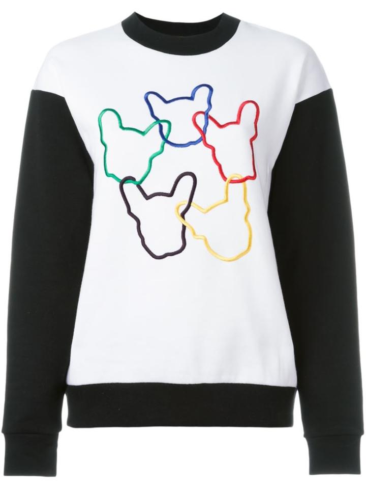 Être Cécile Embroidered Dog Sweatshirt