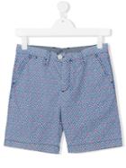 Hartford Kids - Patterned Shorts - Kids - Cotton - 14 Yrs, Boy's, Blue