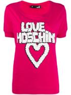 Love Moschino Graphic T-shirt - Pink