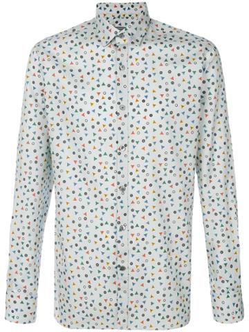 Gold / Toyo Enterprise Velvet Drop Shoulder Shirt - Blue