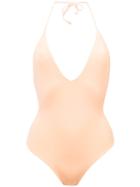 Onia - Nina Swimsuit - Women - Nylon/spandex/elastane - Xl, Pink/purple, Nylon/spandex/elastane