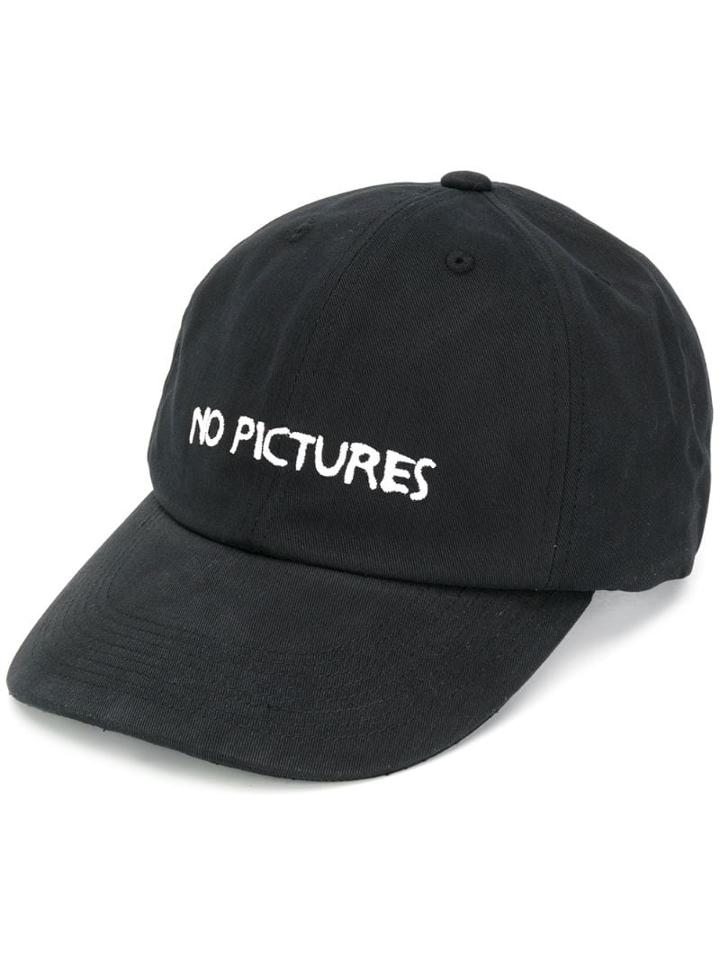Nasaseasons No Pictures Baseball Cap - Black