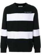 Calvin Klein Jeans Honi Striped Sweatshirt - Black