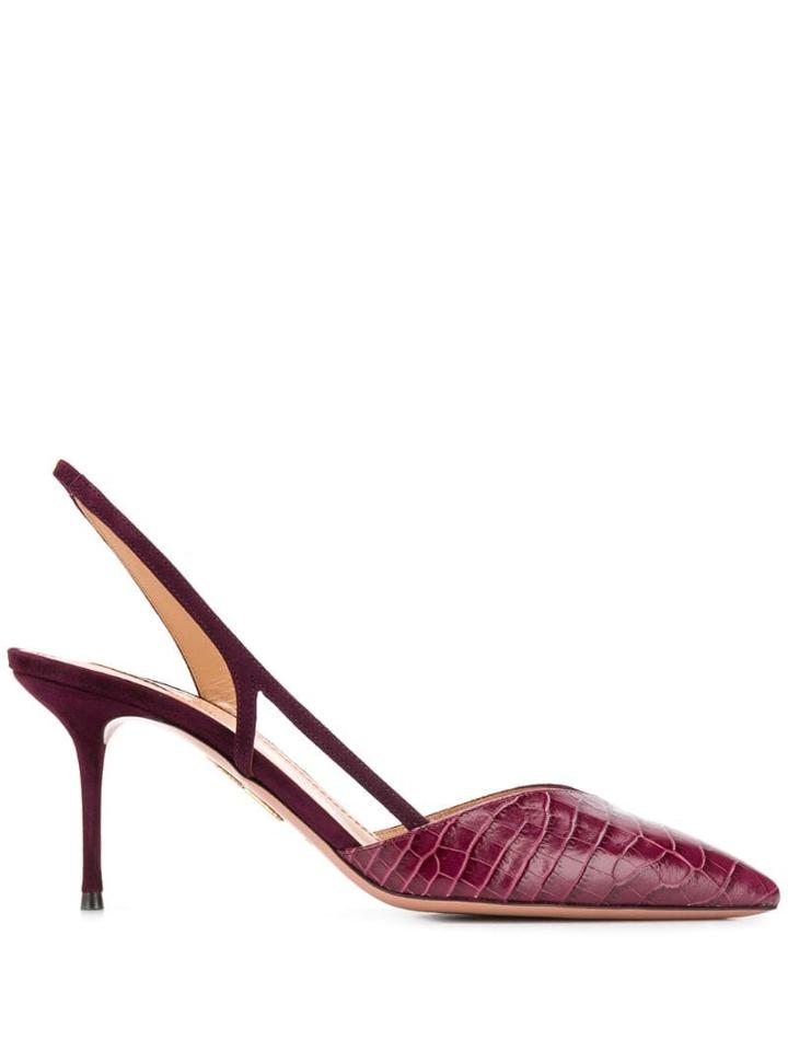 Aquazzura Salome 75mm Pumps - Pink