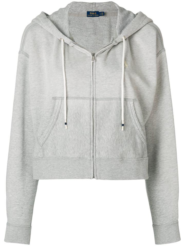 Polo Ralph Lauren Logo Hoodie - Grey