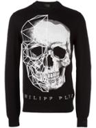 Philipp Plein 'diamonds' Jumper, Men's, Size: Small, Black, Merino/viscose/polyester