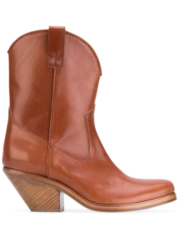 A.f.vandevorst Cowboy Boots - Brown