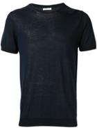 Cenere Gb Knitted Style T-shirt - Blue