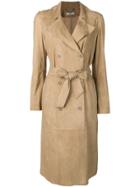 Desa 1972 Double-breasted Trench Coat - Neutrals