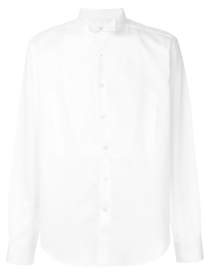 Loewe Long Sleeved Bib Shirt - White