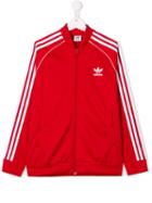 Adidas Originals Kids Teen Trefoil Logo T-shirt - Red