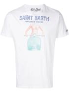 Mc2 Saint Barth Naturist Riders Printed T-shirt - White