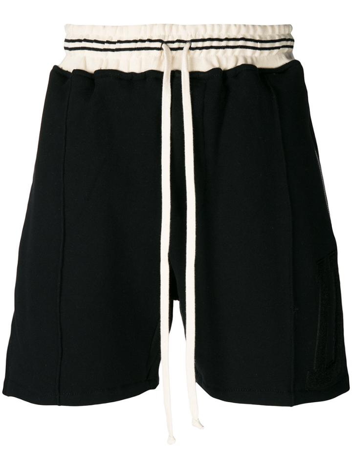 Represent Drawstring Shorts - Black