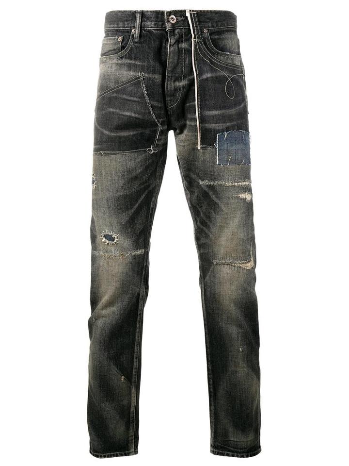 Neighborhood 'eastwood Savage' Jeans, Men's, Size: Large, Black, Cotton