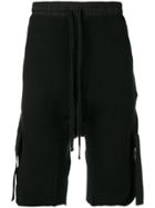 Thom Krom Panelled Bermuda Shorts - Black