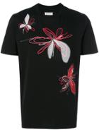 Maison Margiela Floral Print T-shirt - Black