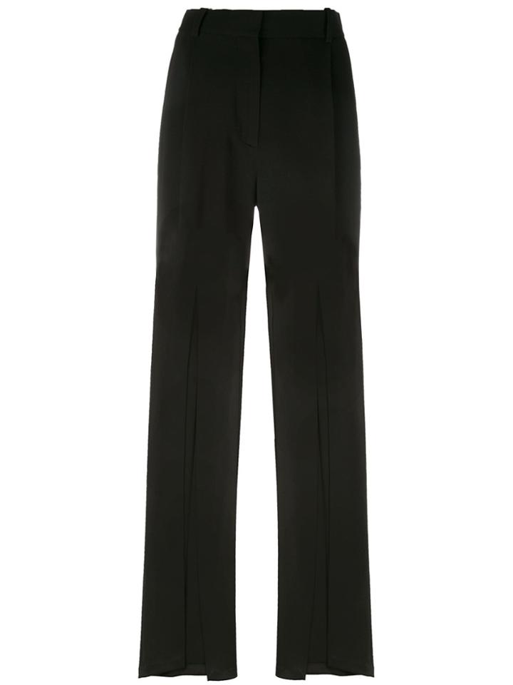 Balmain Thigh Split Trousers - Black