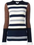 Opening Ceremony Striped Tank Top, Women's, Size: Small, Polyester/spandex/elastane/viscose/cotton
