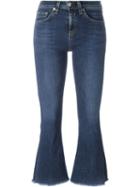 Rag & Bone /jean Flared Jeans, Women's, Size: 28, Blue, Cotton/polyurethane