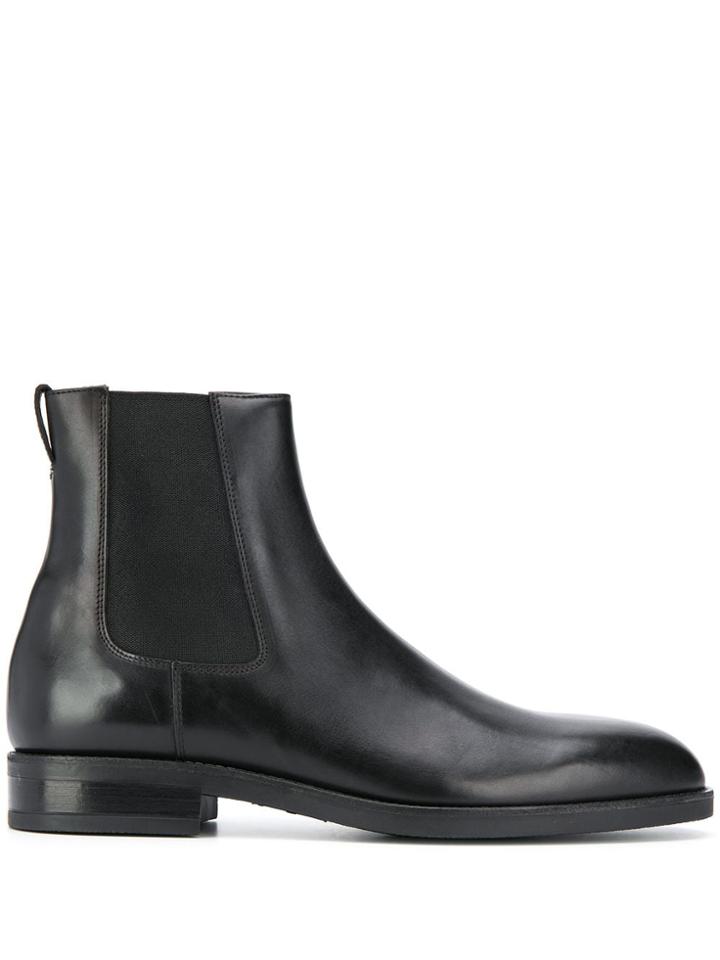 Paul Smith Elasticated Side Panel Boots - Black