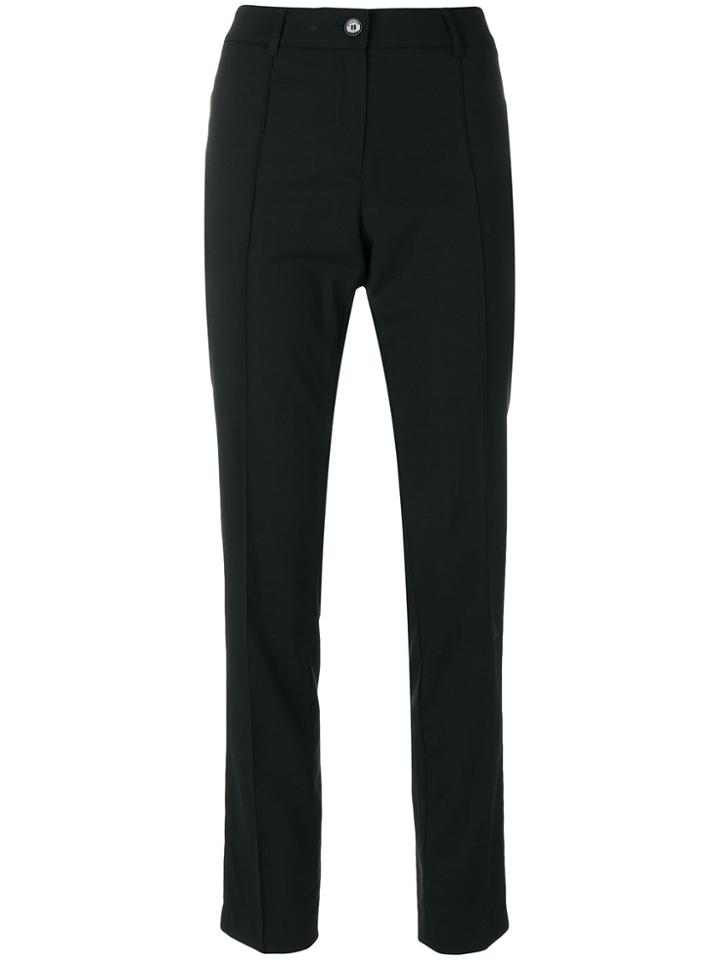 Burberry Vintage Straight Leg Trousers - Black