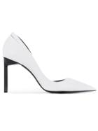 Manning Cartell Pointed Toe Pumps - White