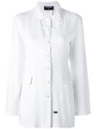 Chanel Pre-owned Shirt Jacket - White