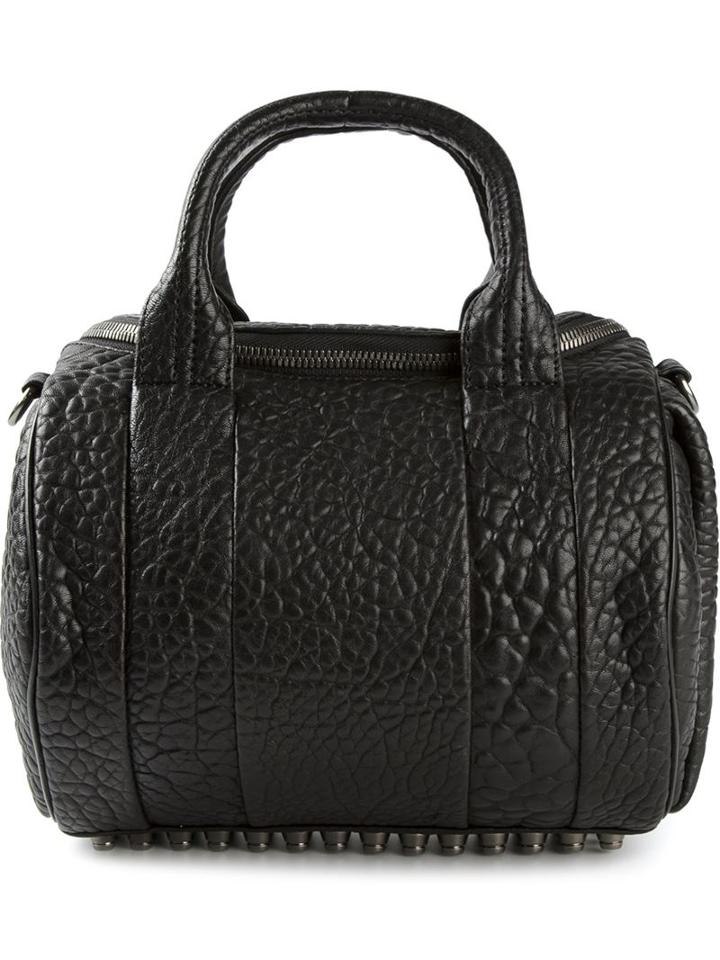 Alexander Wang 'rocco' Tote, Women's, Black, Lamb Skin